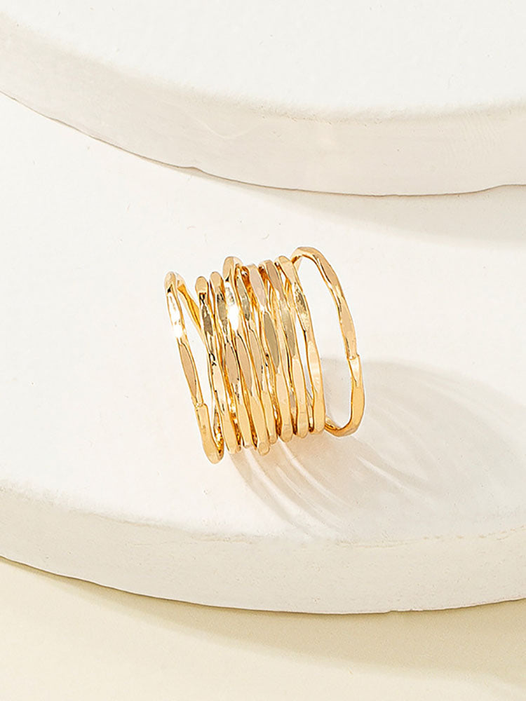 Vintage Multilayer Winding Rings