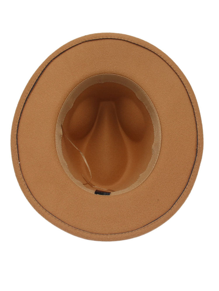 Woolen Retro Fedora Hat
