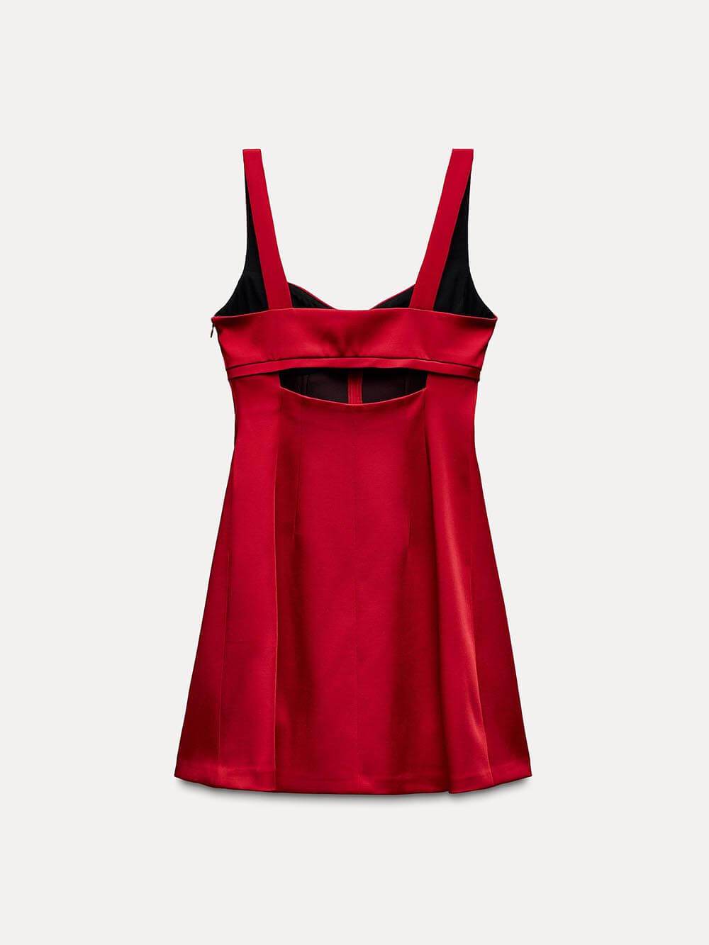 Sexy Suspender Back Hollow Slim Mini Dress