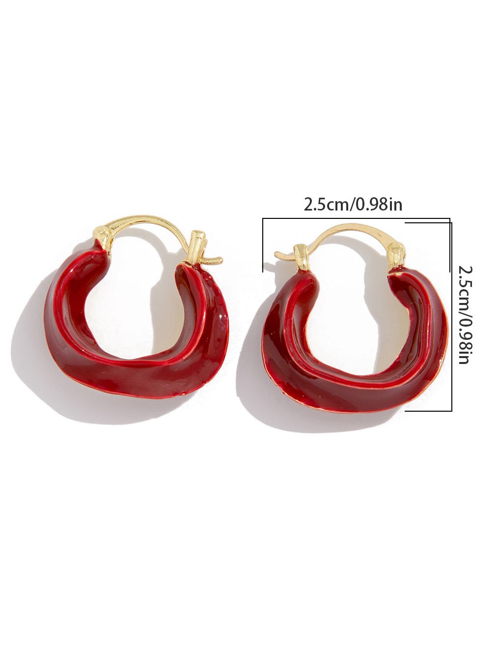 Geometric Twist Earrings