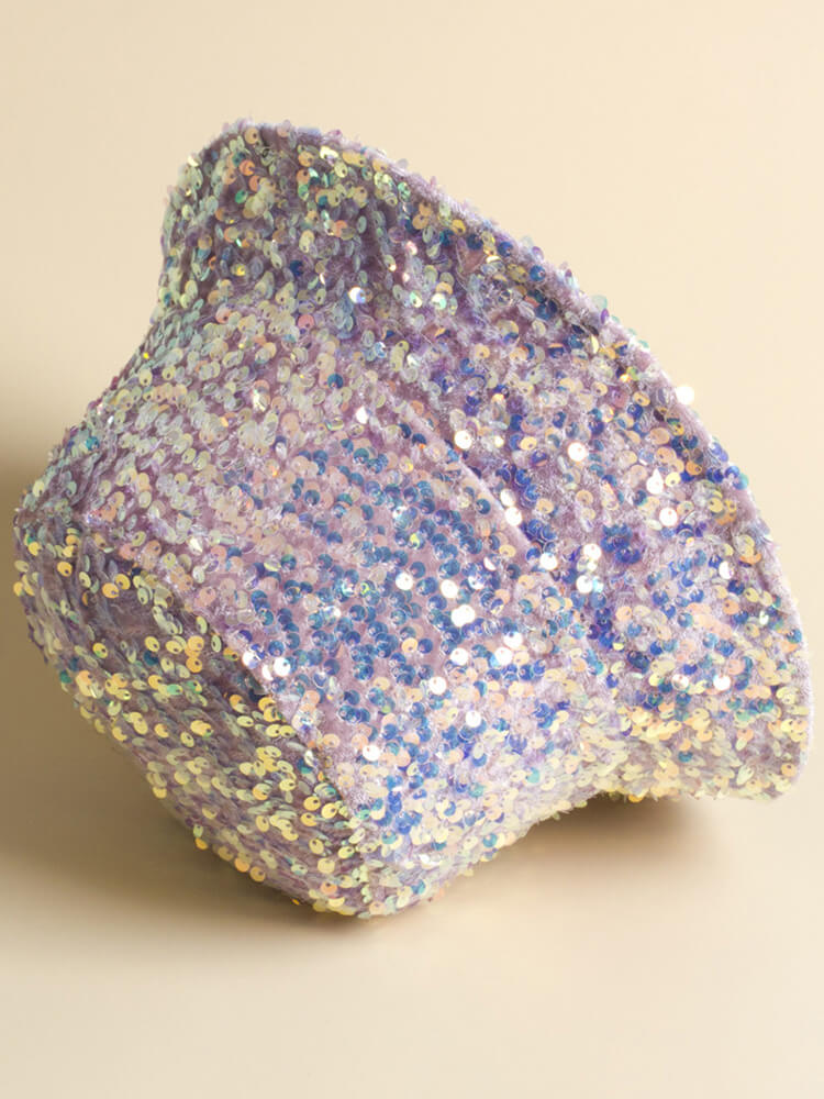 Sequin Sparkle Bucket Hat