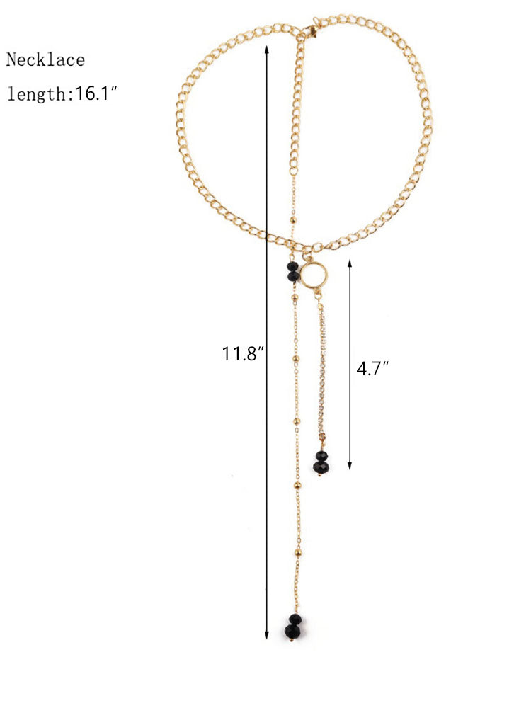 Minimalist Crystal Patchwork Body Jewelry