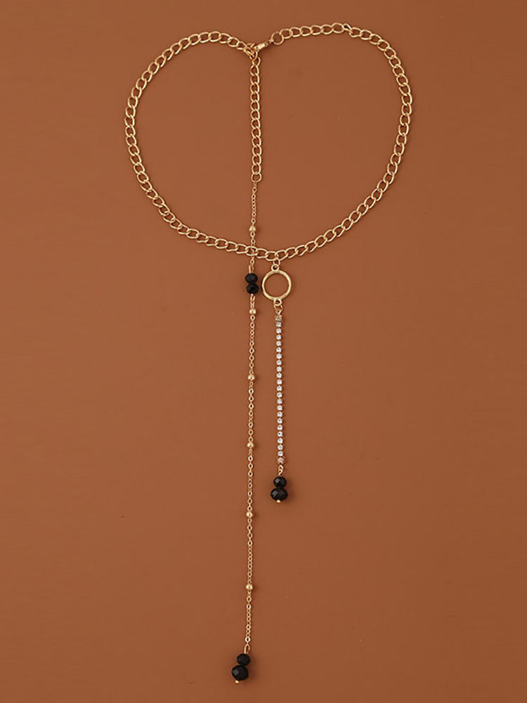 Minimalist Crystal Patchwork Body Jewelry