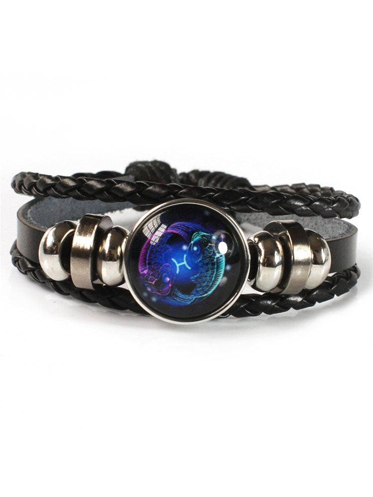 Twelve Constellations Lovers Bracelets