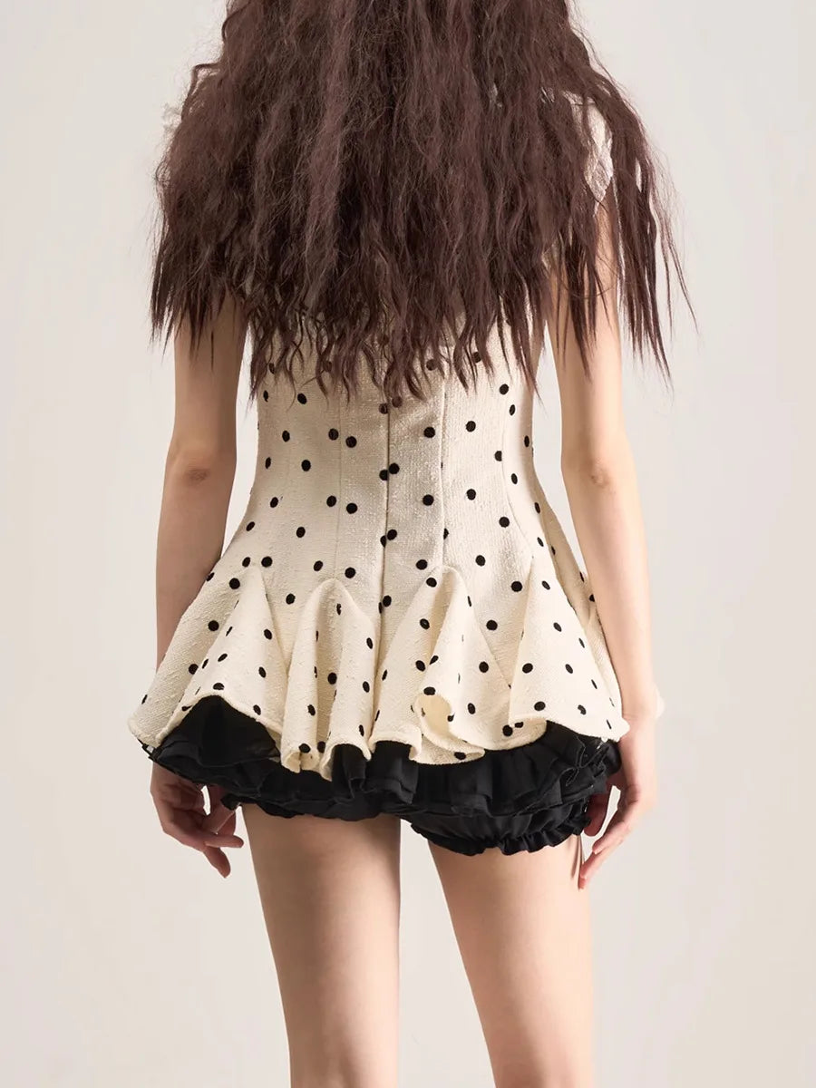 Women's Vintage O-Neck Sleeveless A-Line Knee-Length Dress