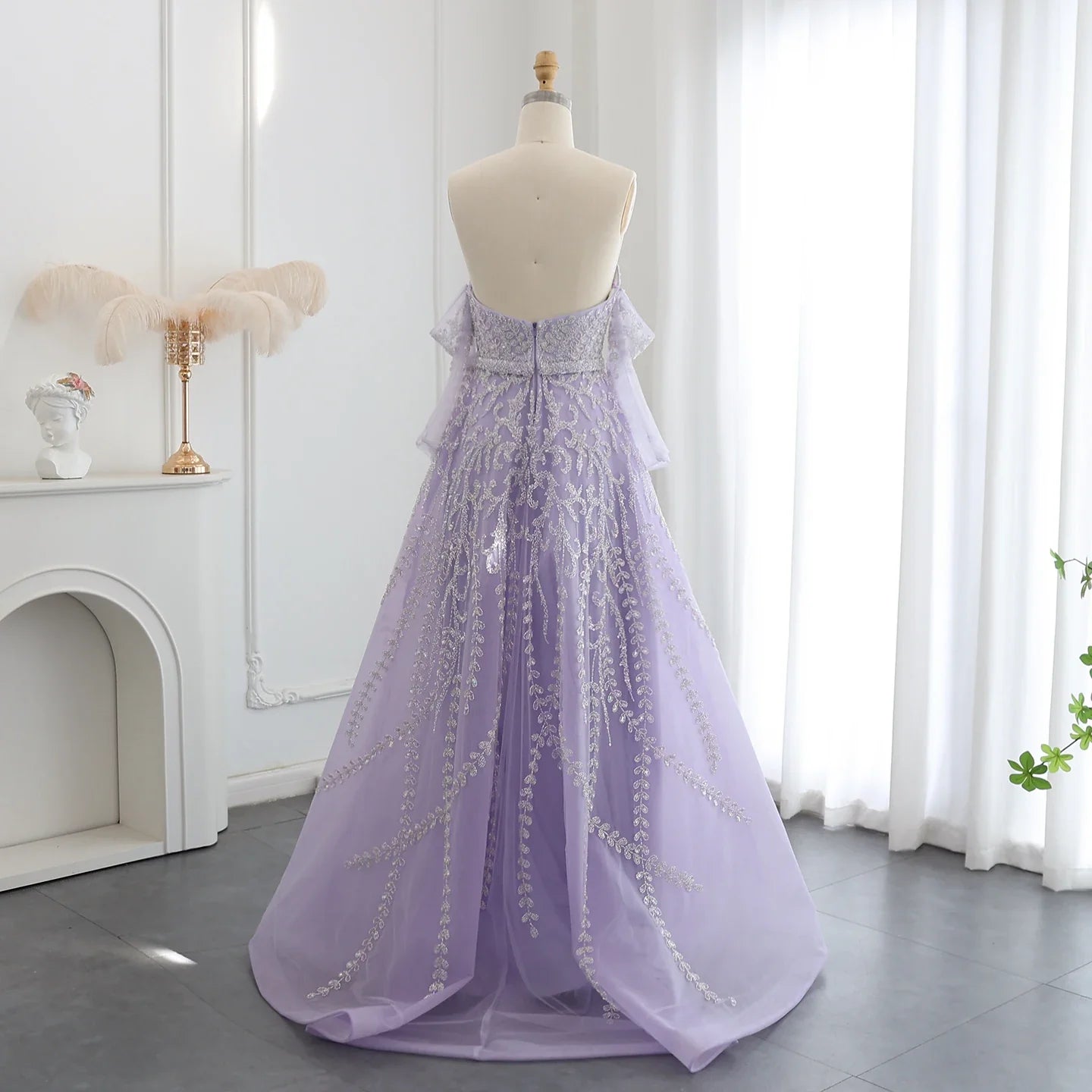 Lilac A-Line Gown | The Lavender Dream Dress