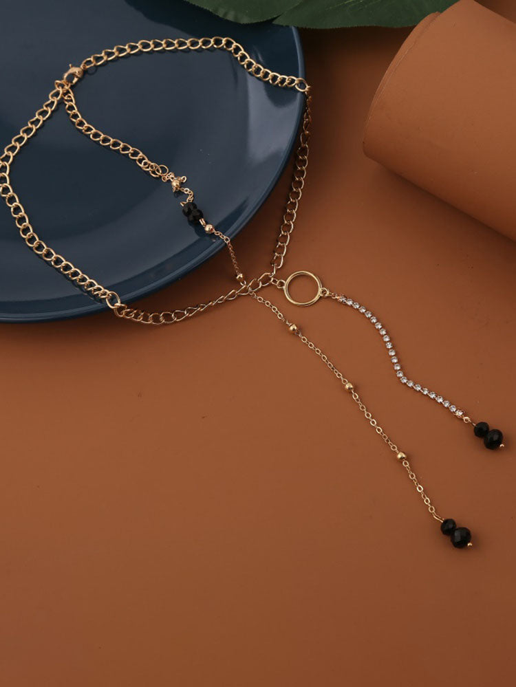 Minimalist Crystal Patchwork Body Jewelry