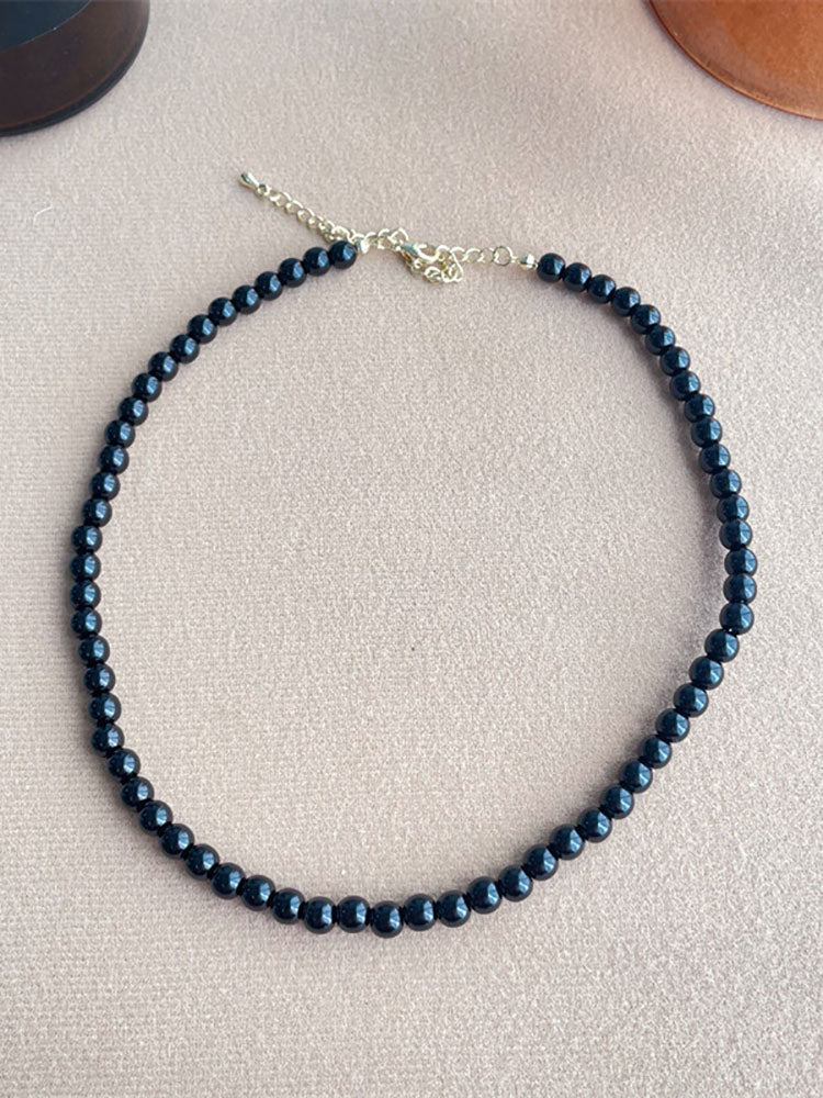 Elegant Imitation Pearl Stitching Necklaces