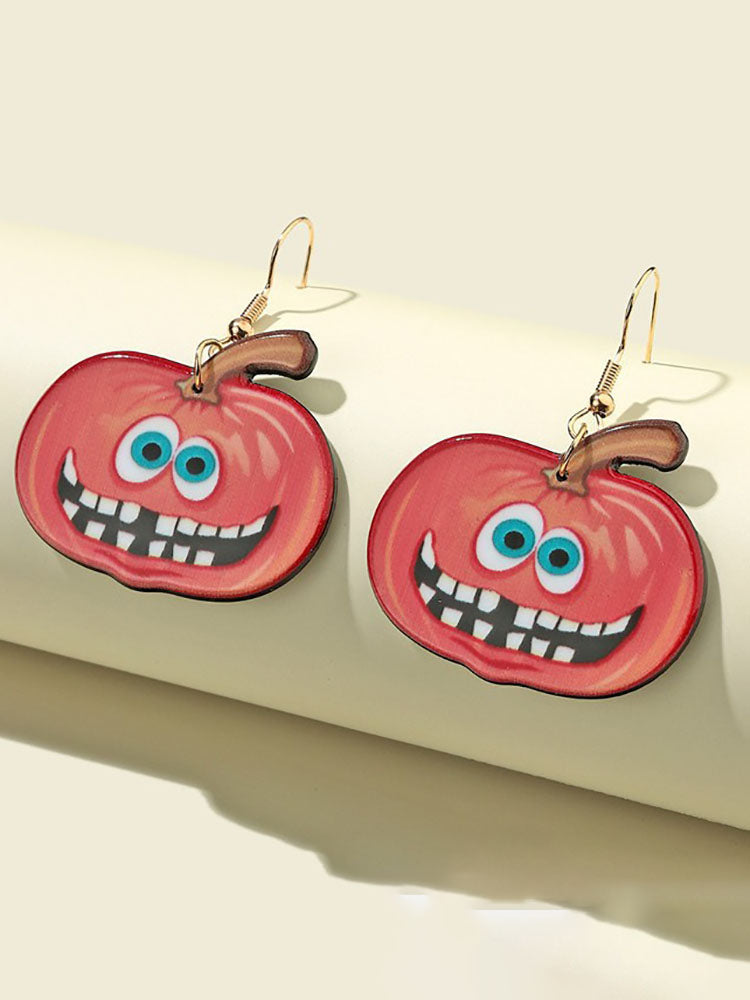 Halloween Cartoon Ghost Earrings