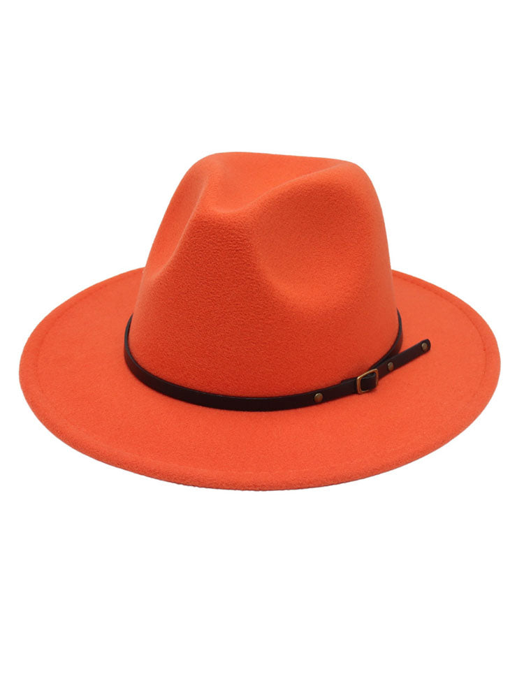 Woolen Retro Fedora Hat