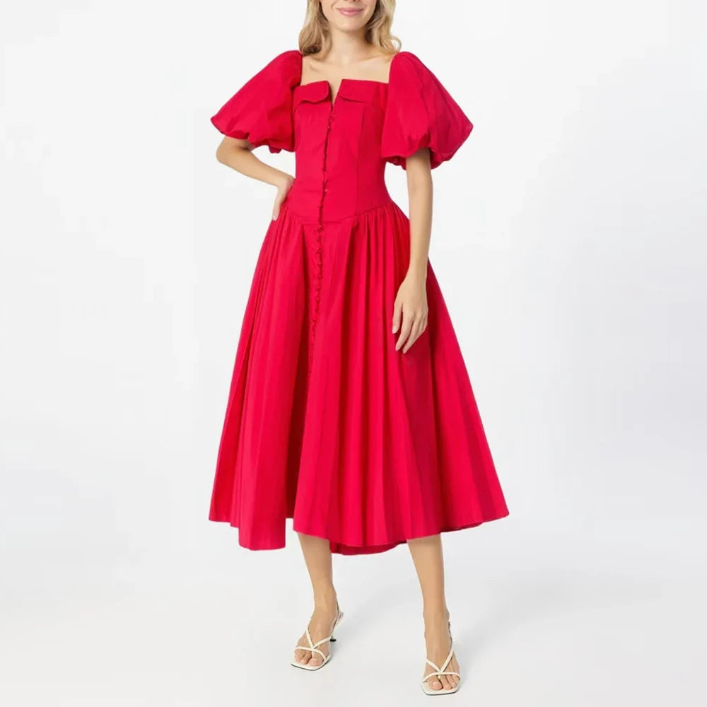 Stylish Patchwork V-Neck A-Line Mini Dress with Zipper Detail