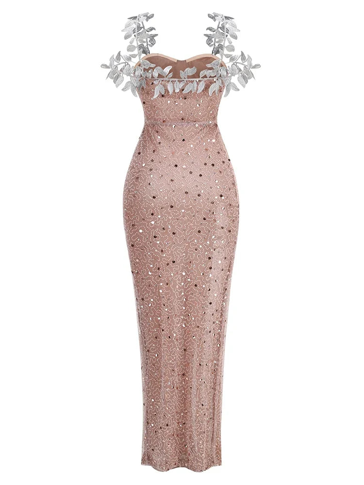 Sequined Beaded Gown | The Gala Gown
