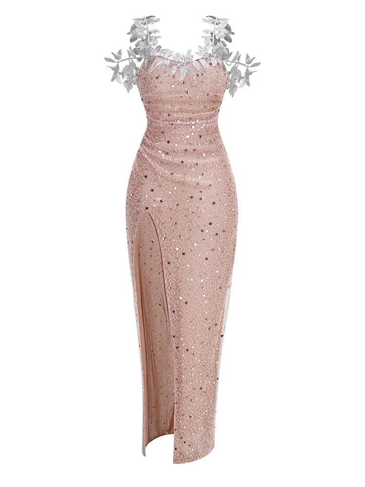 Sequined Beaded Gown | The Gala Gown