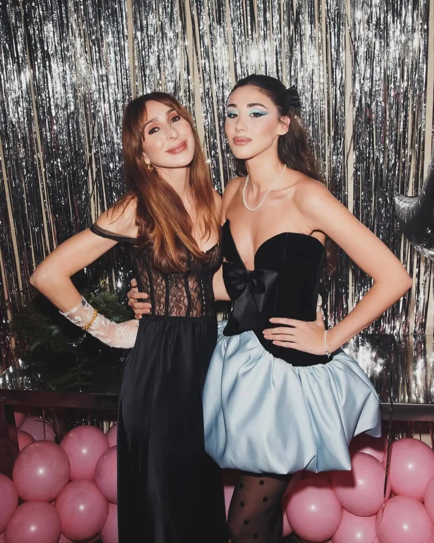 Velvet Bow Puff Hem Mini Dress | Blue Strapless Party Edit