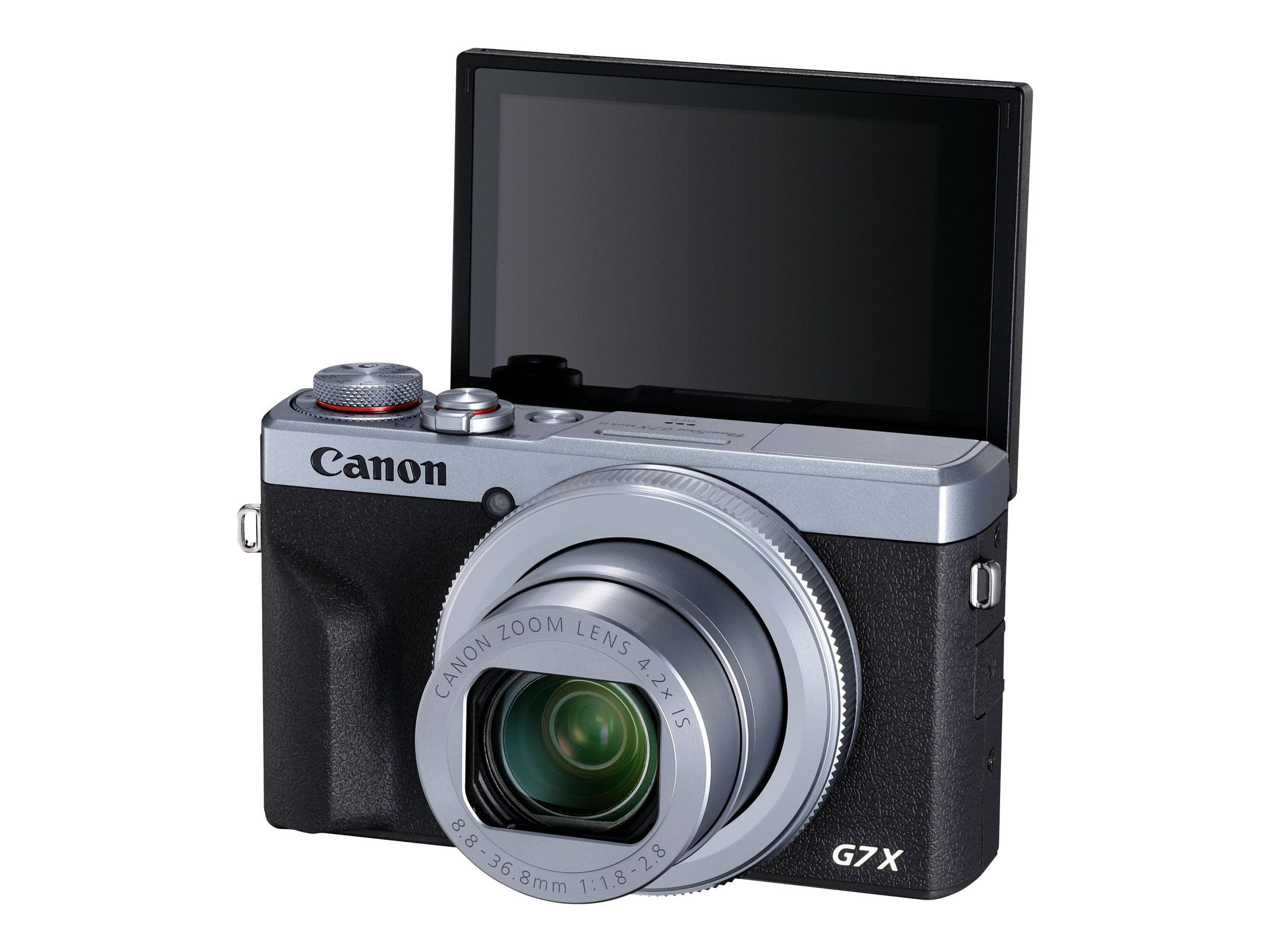 Powershot G7 X Mark III - Digital Camera - Compact - 20.1 MP - 4K / 30 Fps - 4.2X Optical Zoom - Wi-Fi, Bluetooth - Silver