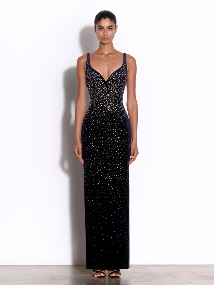 Black White 3D Flower Mini Dress | Spaghetti Strap Sheath Gown