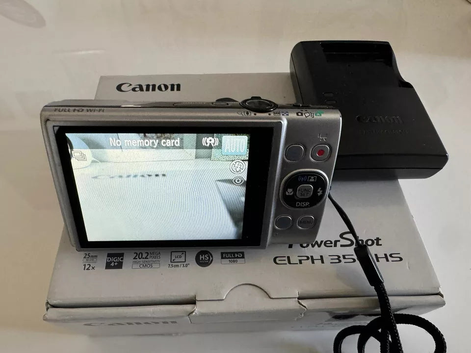 Canon Powershot Elph 350 HS 12x Digital Camera