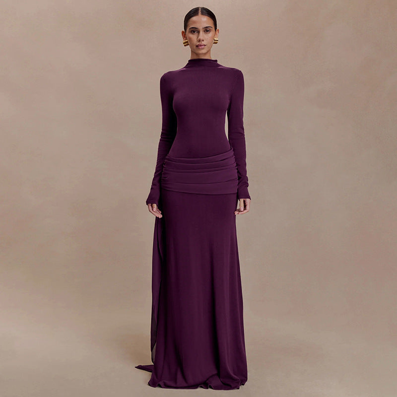 Belted A-Line Dress