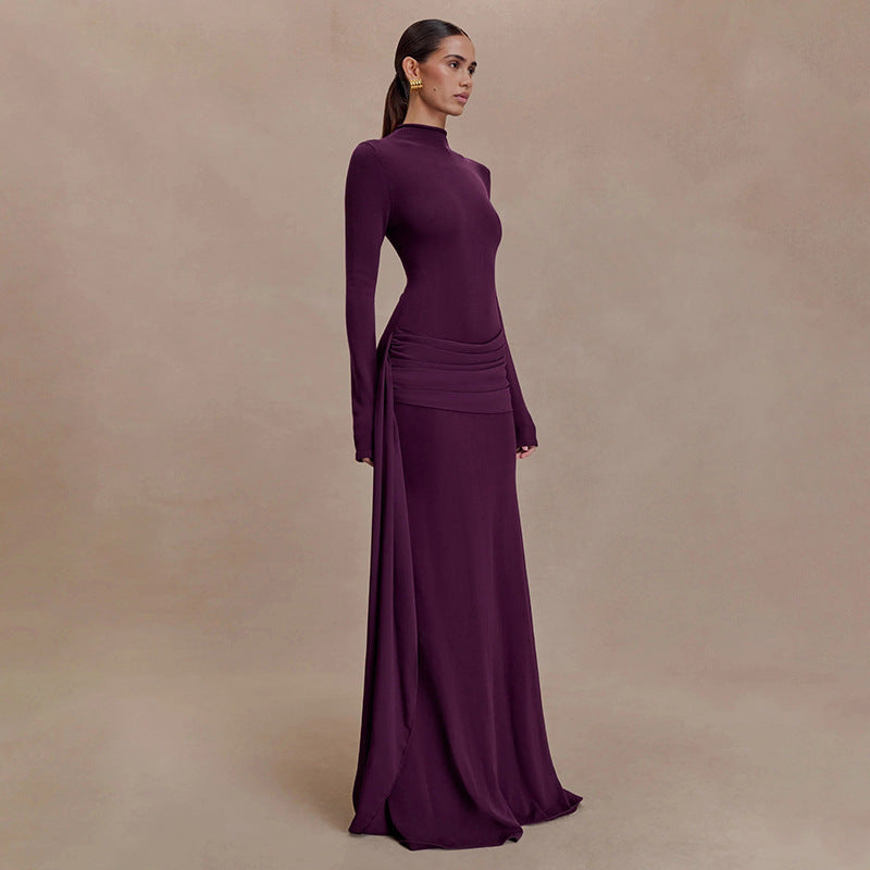 Belted A-Line Dress