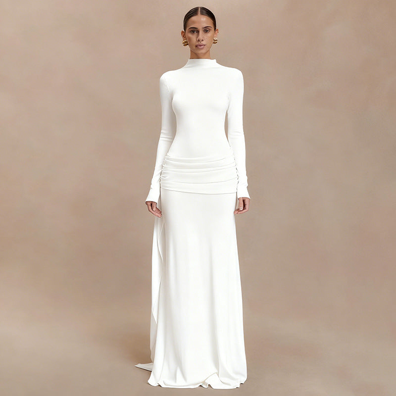 Belted A-Line Dress