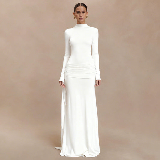 Belted A-Line Dress