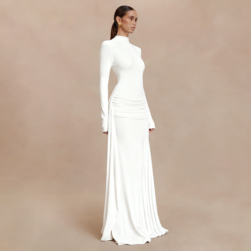 Belted A-Line Dress