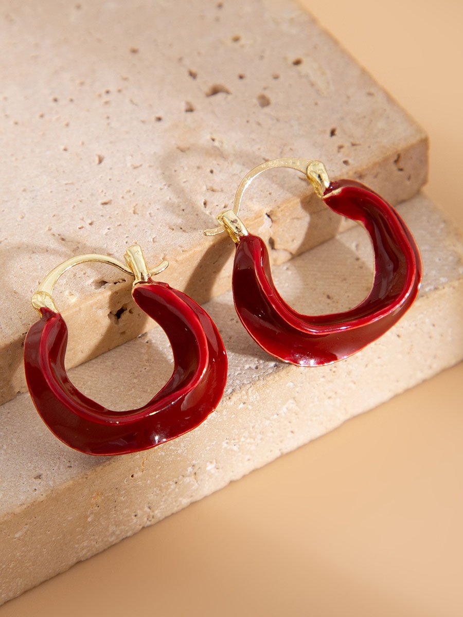 Geometric Twist Earrings