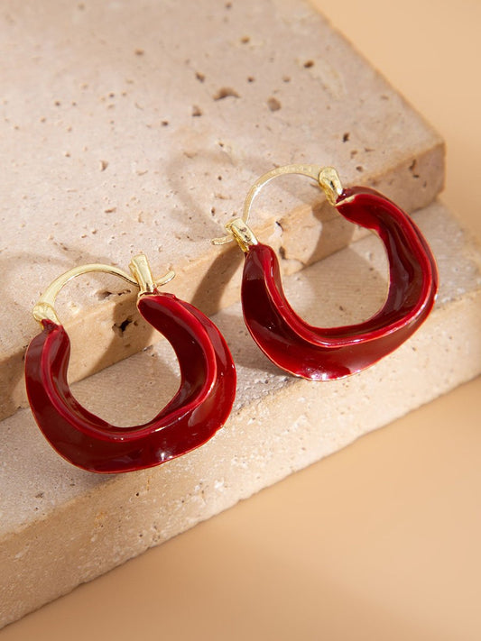 Geometric Twist Earrings