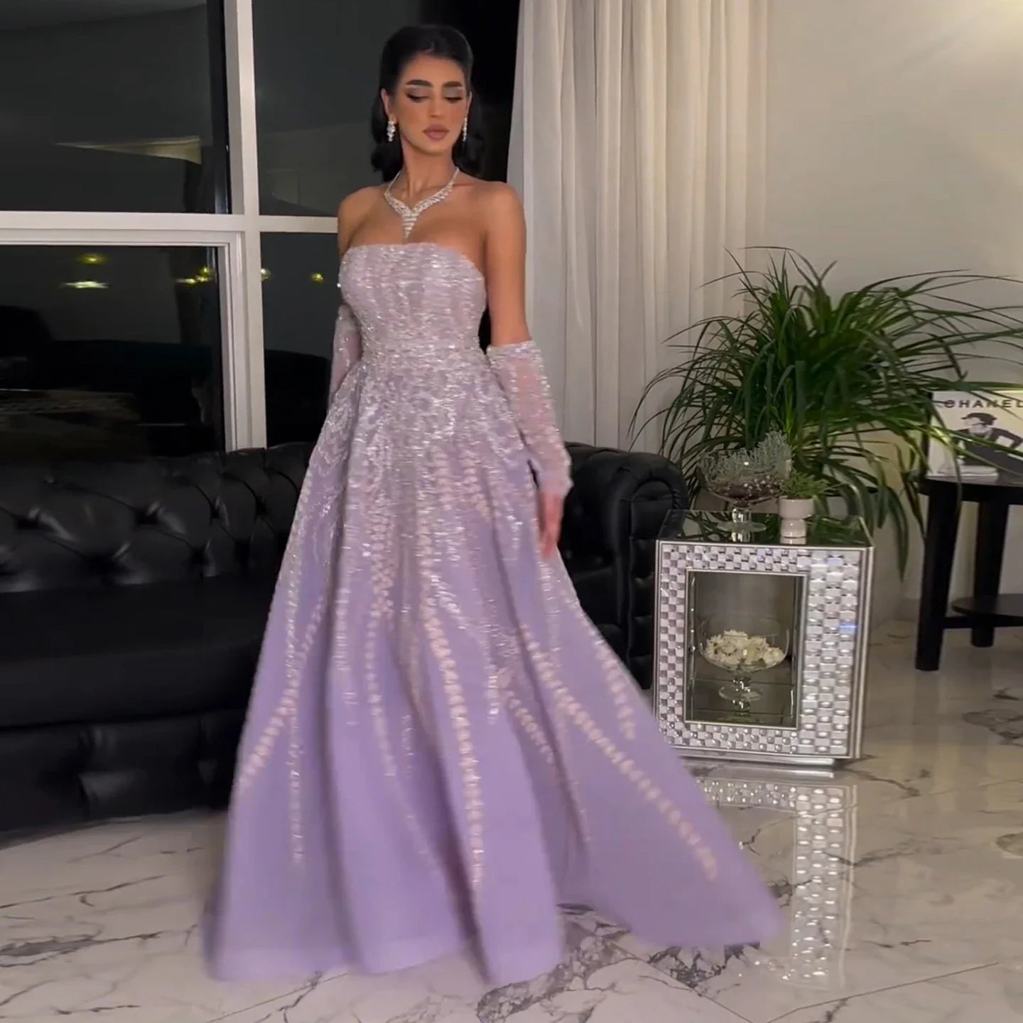 Lilac A-Line Gown | The Lavender Dream Dress