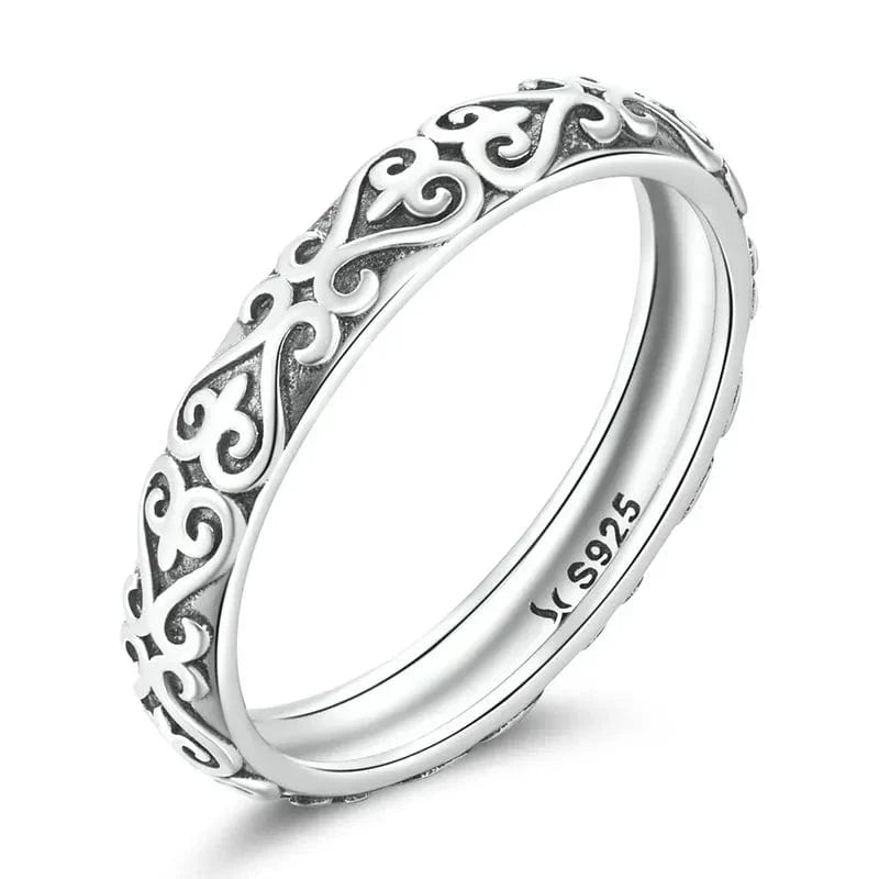 925 Sterling Silver Boho Rings