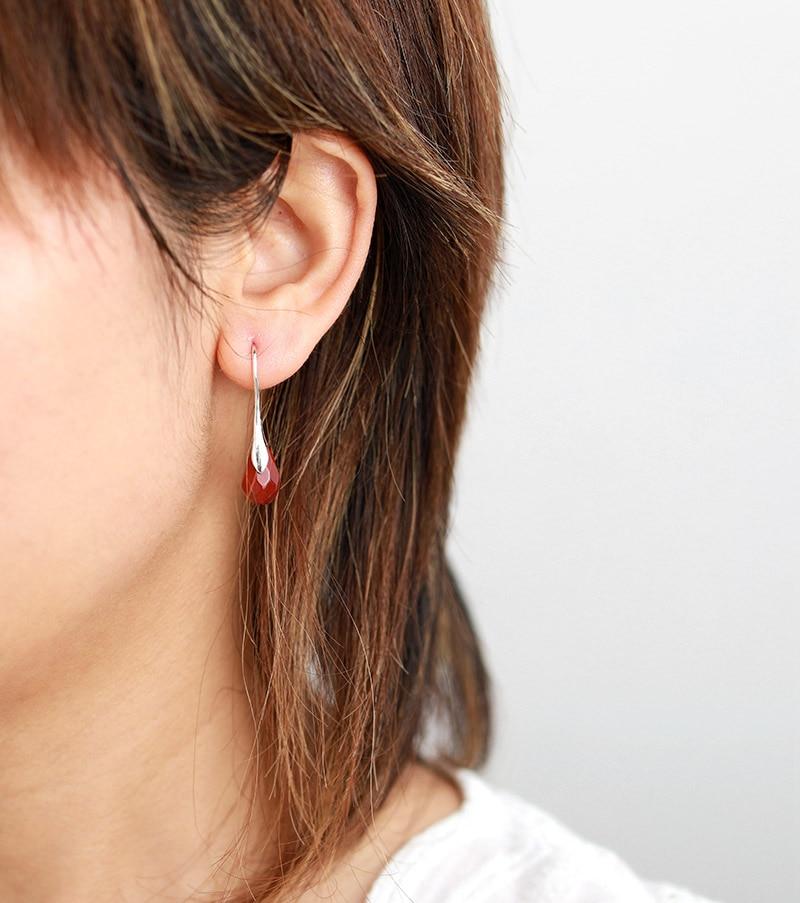 Vintage Natural Stone Earrings